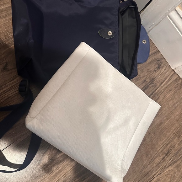 Longchamp WITH INSERT Le Pliage Mini Backpack Navy Nylon main image 4
